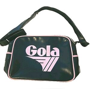 Gola Bag Green with Pink Highlights